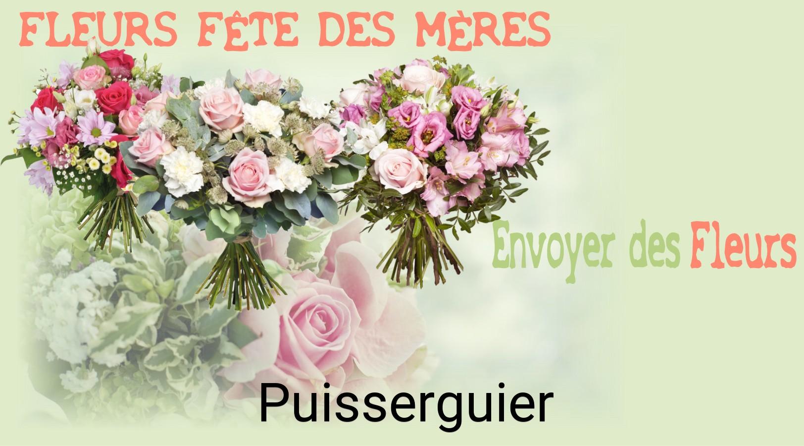 Bouquet de Fête des Mères livré à Puisserguier
